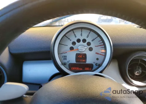 2009 Mini Cooper z USA, uszkodzony, nr VIN WMWMF33559TW70144